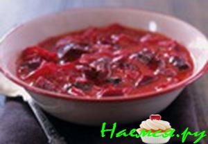 Борщ вегетарианский