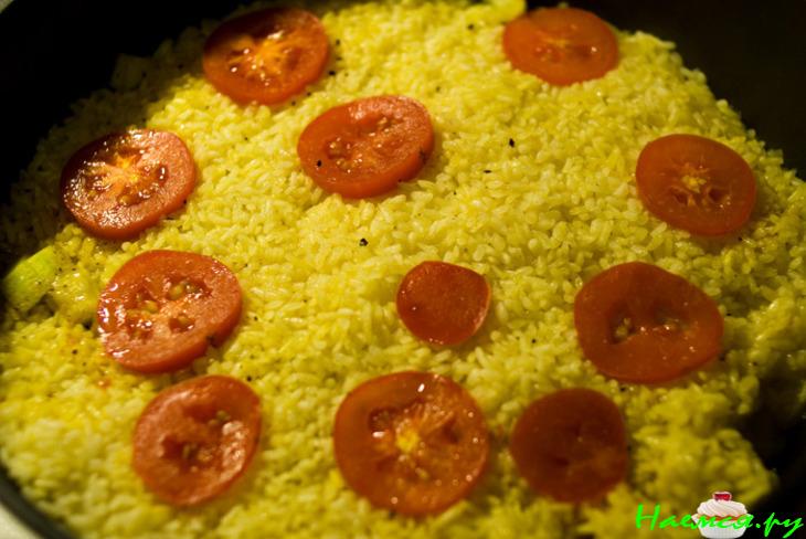 Рис с кабачком (с овощами) Рис с кабачком (с овощами)