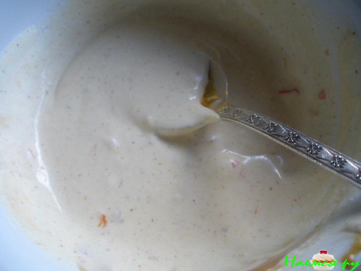 Салат яичный с карамелизированным луком Салат яичный с карамелизированным луком