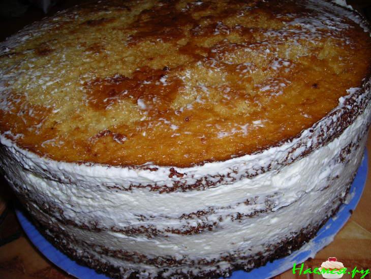 Торт "Юбилейный" со сливочным кремом
