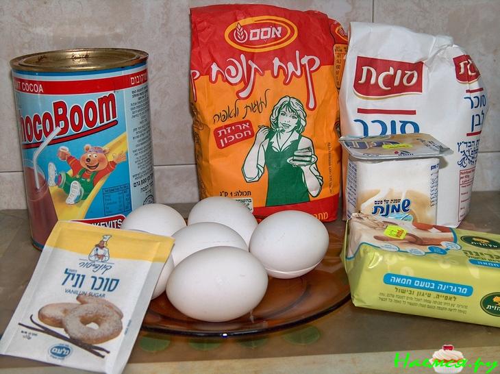 Кекс Мраморный на сметанке Кекс Мраморный на сметанке