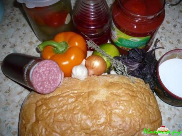 Солянка холодная &laquo;Гаспачо&raquo;