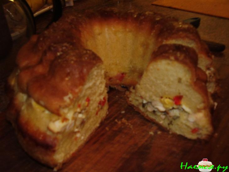 Кекс с курочкой