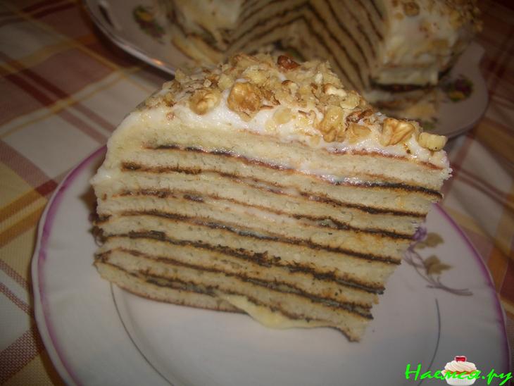 Медовый торт "2 варианта"