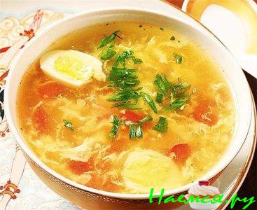 Куриный суп с рисом