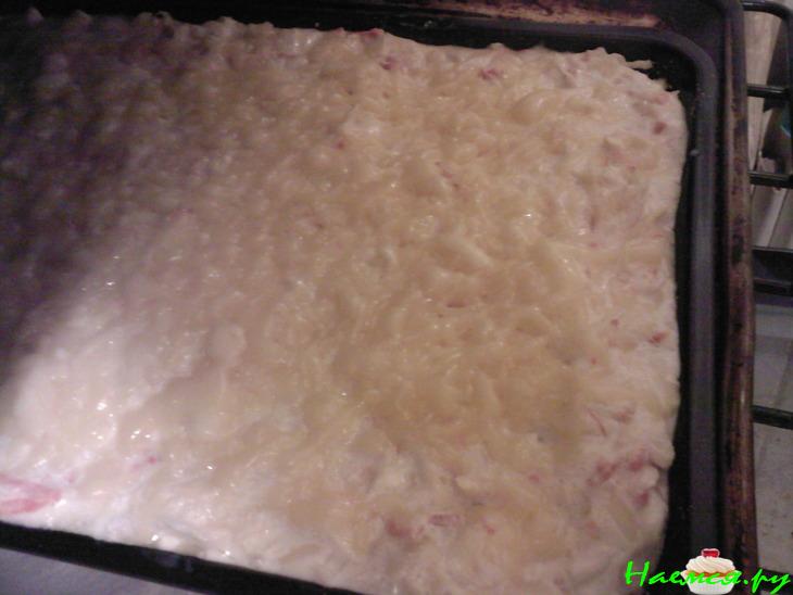 Капустно-морковная запеканка с творогом и сыром