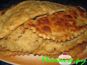 Чебуреки на кефире