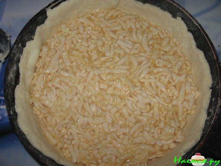 Пирог с начинкой из плавленных сырков