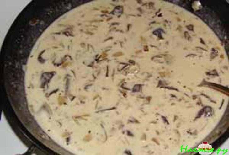 Жюльен с грибами в горшочке Жюльен с грибами в горшочке