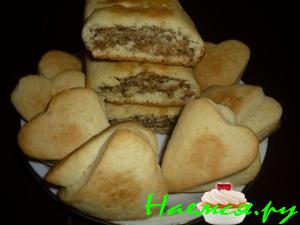 Печенье, рулеты с ореховой начинкой Печенье, рулеты с ореховой начинкой