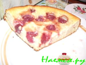 Творожный торт с клубникой