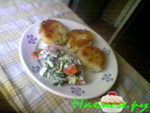 Картофельные котлеты-крокеты