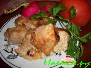 Свинина запеченная по-домашнему Свинина запеченная по-домашнему