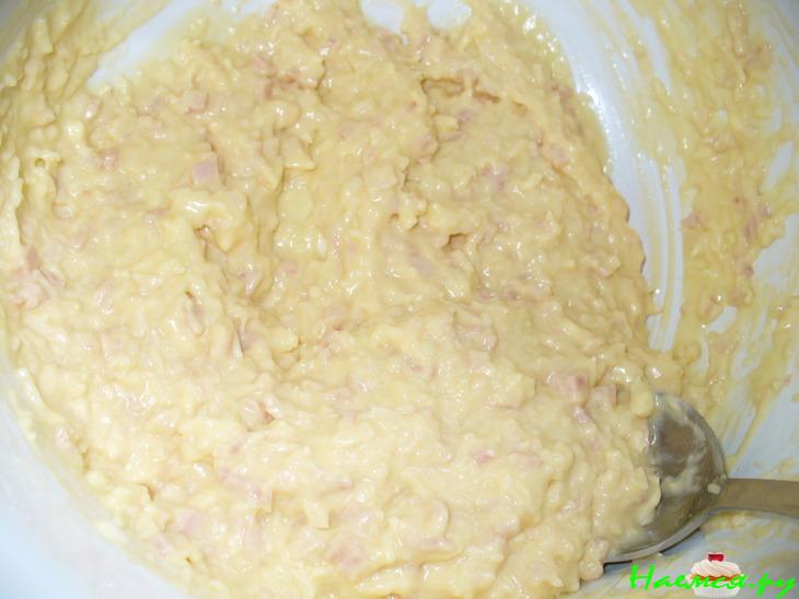 Сырные Вафли с ветчиной&nbsp;