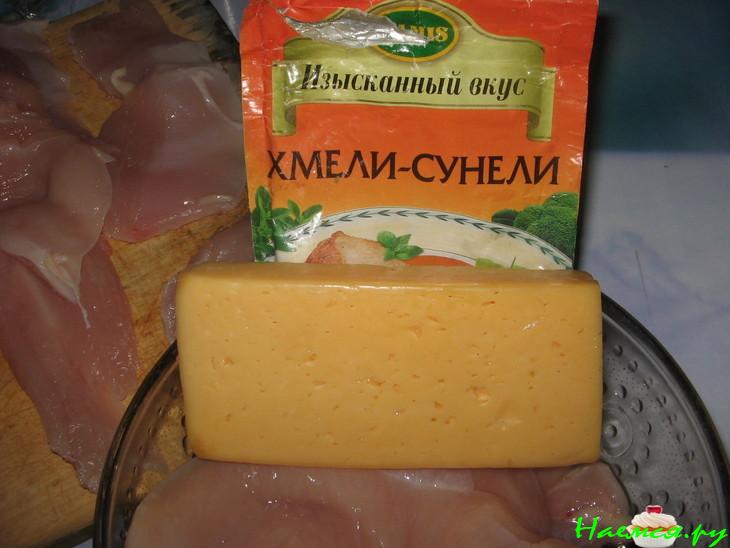 Куриная отбивная в майонезе с чесноком Куриная отбивная в майонезе с чесноком