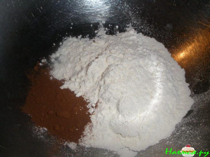 Брауни-чизкейк