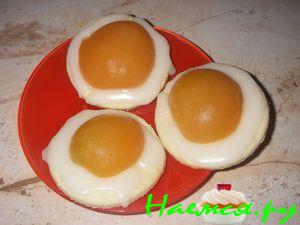 Пасхальное печенье "Глазунья"