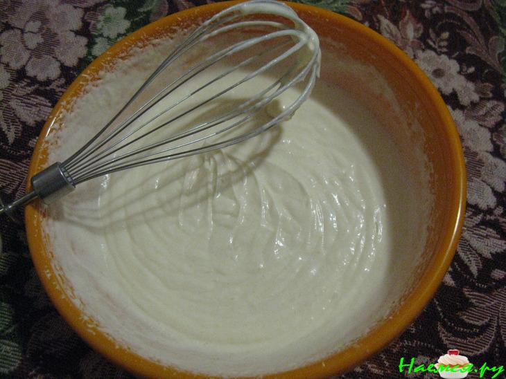 Торт 'Яблочный аромат', коржи на пиве