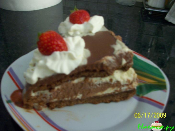 Божественный торт с тройным шоколадом