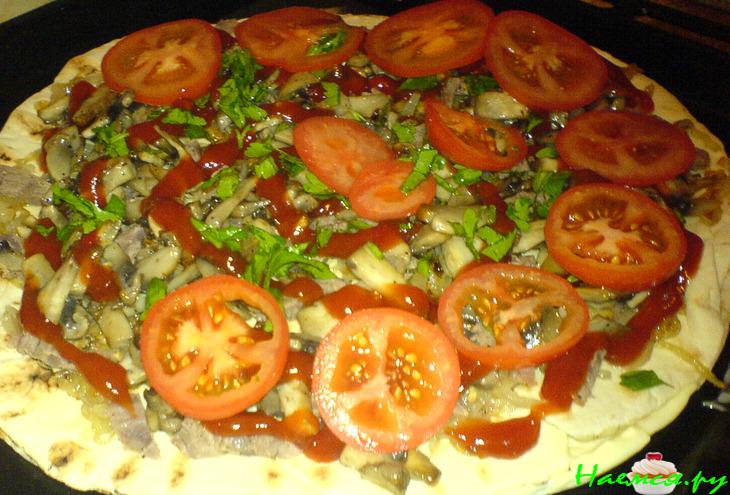 Ленивая pizza