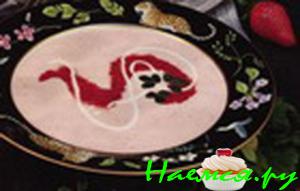 Клубничный суп-пюре