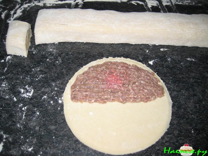 Чебуреки из теста на водке