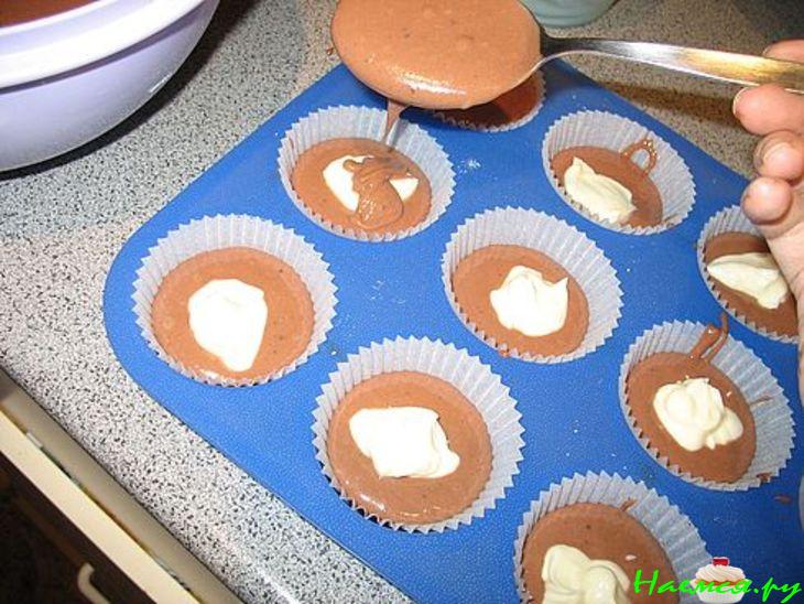 Маффины с начинкой