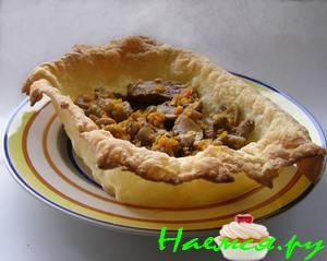 Корзиночки из слоеного теста для начинки