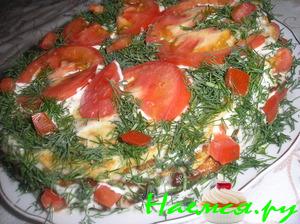 Тортик из кабачков "Красная полянка"