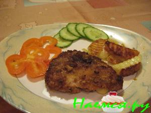 Шницель с сюрпризом Шницель с сюрпризом