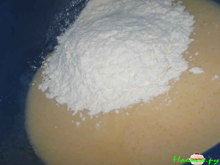 Торт 'Каприз' с фруктовым йогуртом