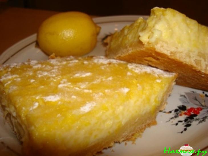 Пирог лимонно-манговый 'Эффект'