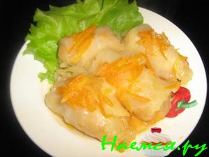 Постные голубцы с нежной картофельной начинкой Постные голубцы с нежной картофельной начинкой