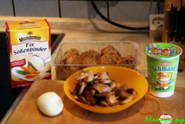 Грибной соус для фрикаделек Грибной соус для фрикаделек