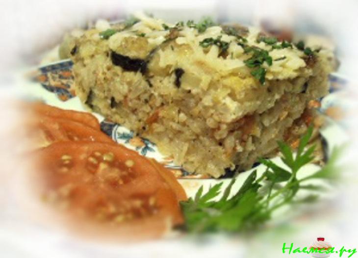 Запеканка овощная с рисом