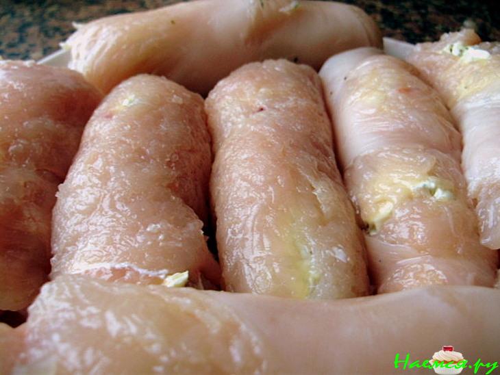 Рулеты из куриной грудки