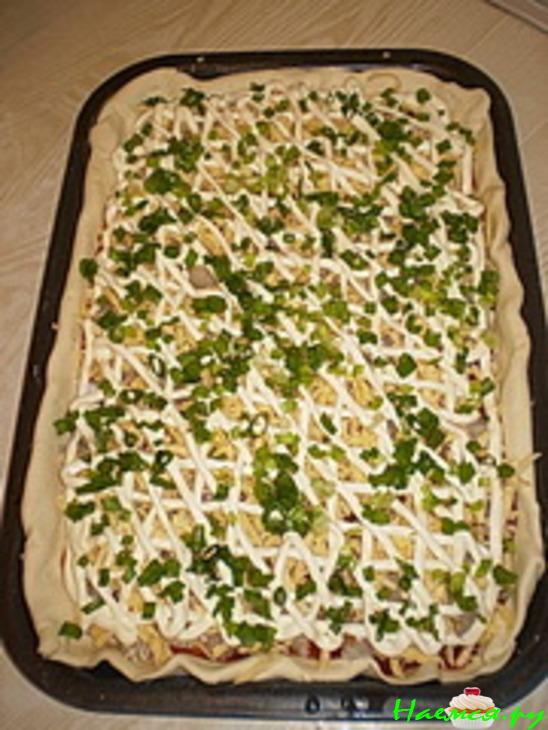 Пицца рыбная Пицца рыбная