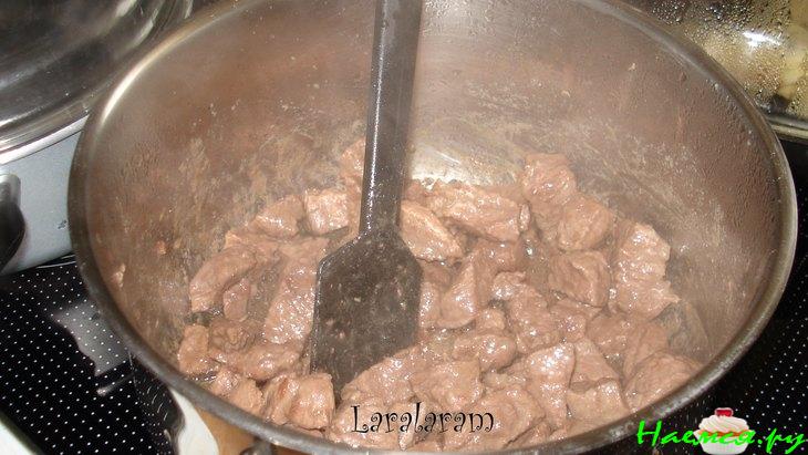 Суп с телятиной, а для мужа был Суп-харчо (вариант)