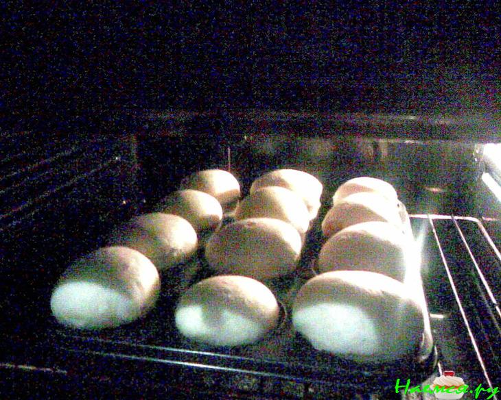 Постные булочки с рыбной икрой (икра минтая) Постные булочки с рыбной икрой (икра минтая)