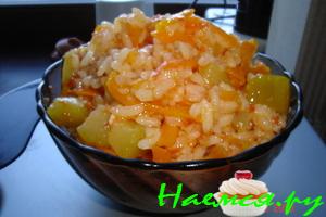 Кабачки с рисом