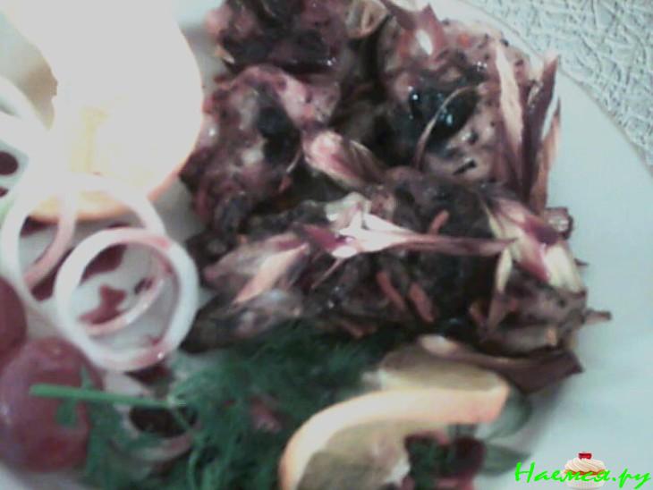 Курочка с гранатовым соком