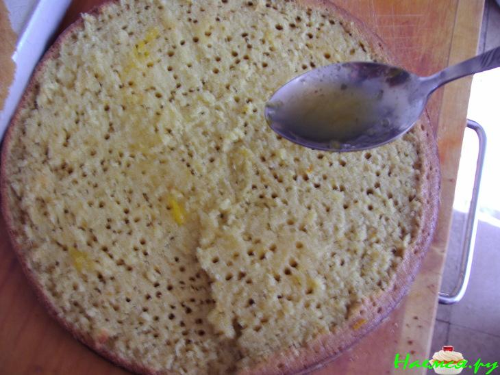 Торт "Апельсиновая нежность"