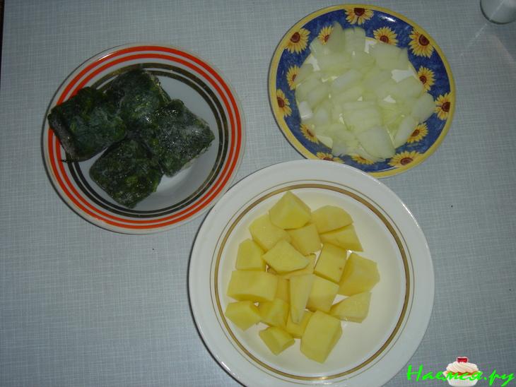 Суп-пюре со шпинатом Суп-пюре со шпинатом