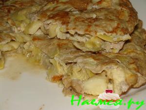 Тортия с артишоками