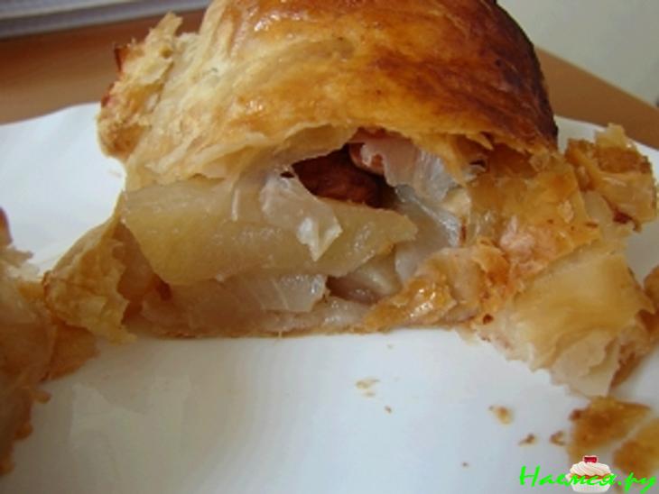 Рулетики с яблоками Рулетики с яблоками