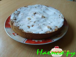 Пирог к чаю с лимонным привкусом