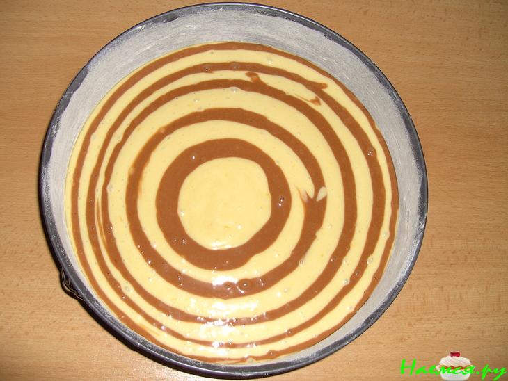 Ещё один вариант "Зебры". Сладкий пирог Ещё один вариант "Зебры". Сладкий пирог