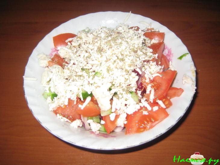 Салат не по-шопски Салат не по-шопски