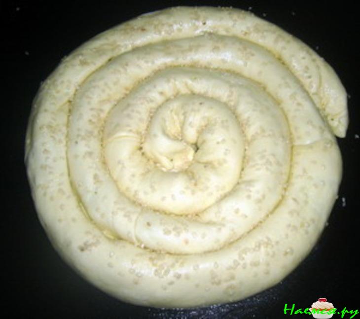 Спанокопита /пирог со шпинатом/ "Улитка" Спанокопита /пирог со шпинатом/ "Улитка"