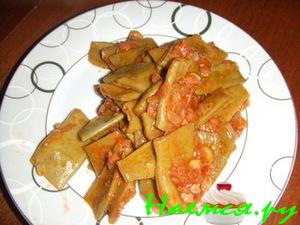 Зелёная фасоль в томате